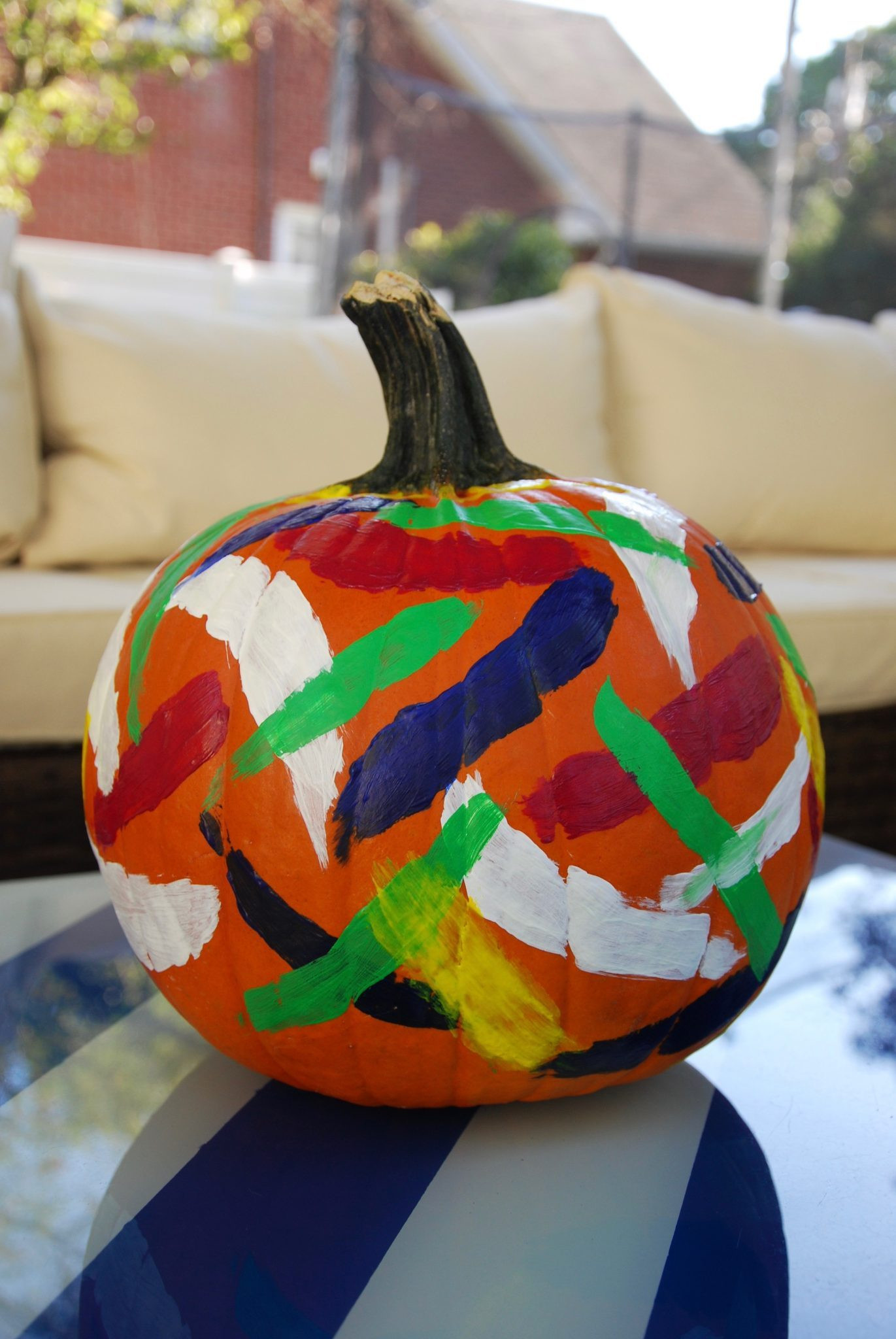 Best ideas about DIY Painted Pumpkins
. Save or Pin DIY Painted Brushstroke Pumpkins Effortless Style Blog Now.