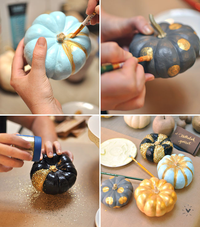 Best ideas about DIY Painted Pumpkins
. Save or Pin DIY Painted Pumpkins Fall Centerpieces Now.