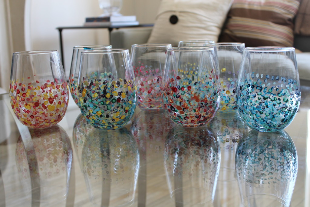 Best ideas about DIY Painted Wine Glass
. Save or Pin Easy DIY Hand Painted Glasses Now.