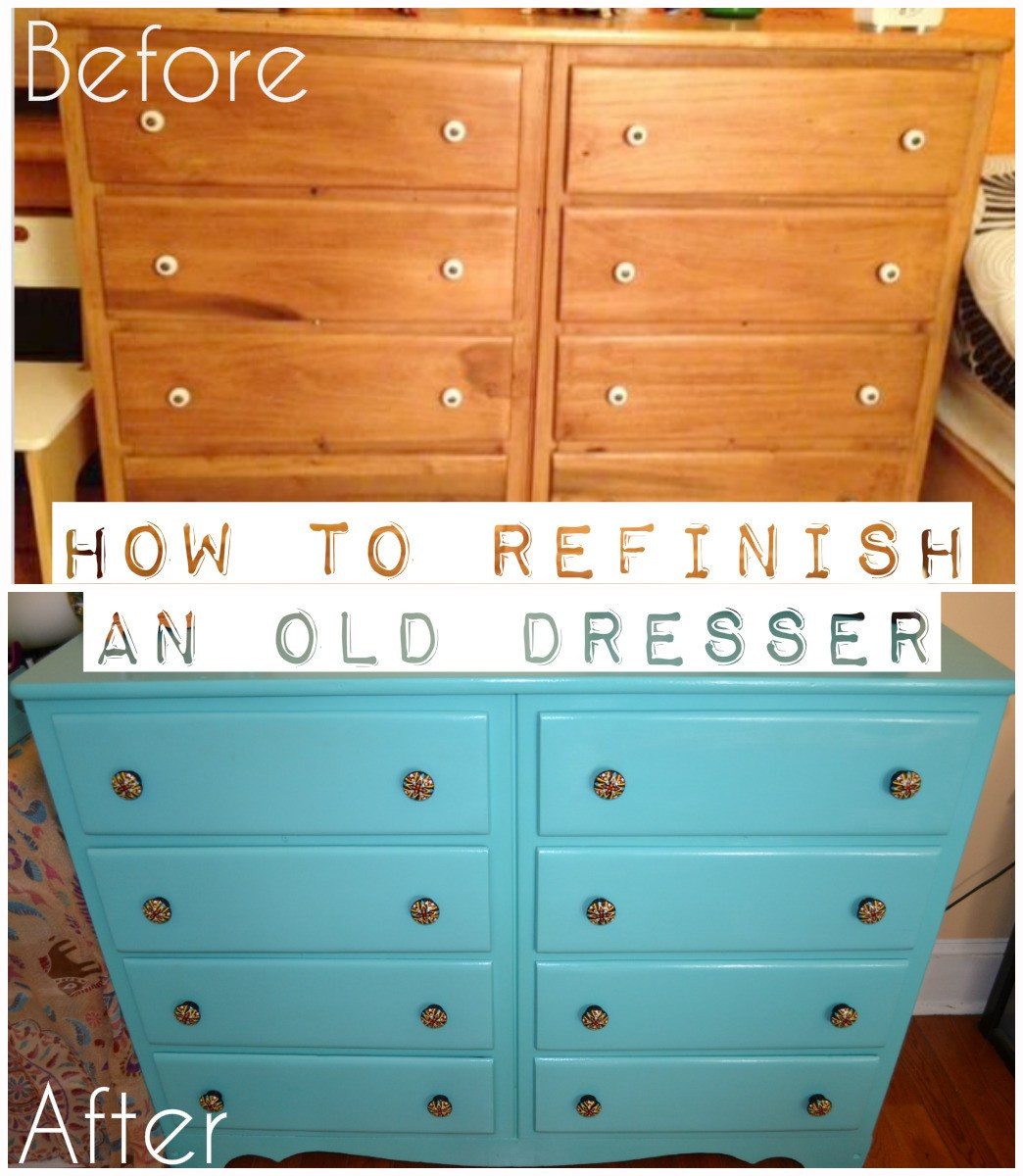 Best ideas about DIY Painting Dresser
. Save or Pin DIY Project Painting An Old Dresser Curlz And The City Now.