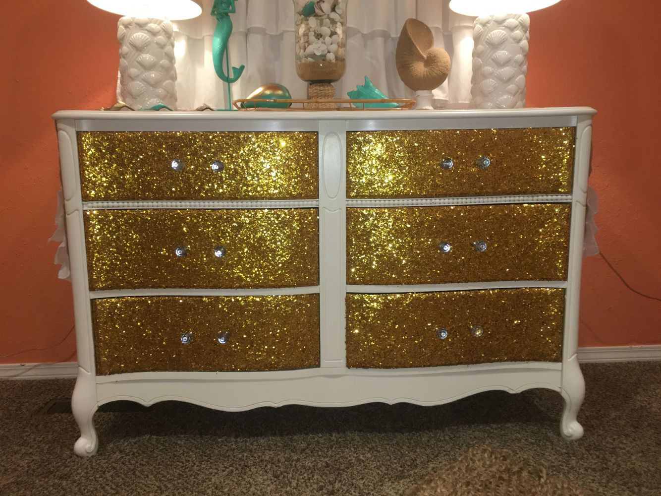 Best ideas about DIY Painting Dresser
. Save or Pin Diy glitter dresser … Do it Yourself in 2019 Now.