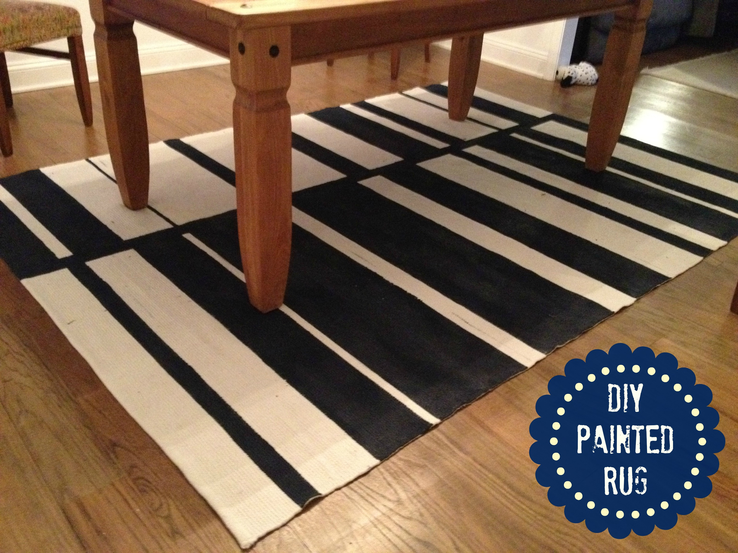 Best ideas about DIY Painting Rugs
. Save or Pin How to Paint a Rug Tutorial Now.
