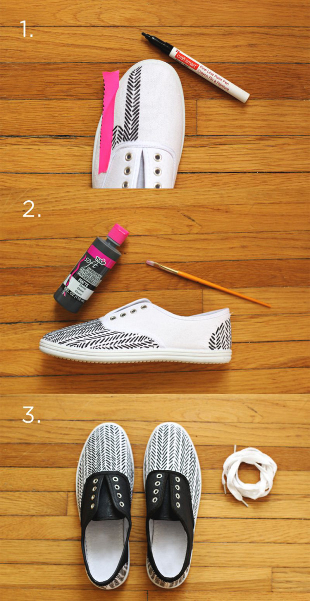 Best ideas about DIY Painting Shoes
. Save or Pin 15 DIY Shoes Ideas Fashion Beauty News Now.