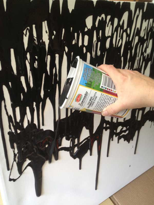 Best ideas about DIY Painting Wall
. Save or Pin make this easy DIY paint drip wall art Now.