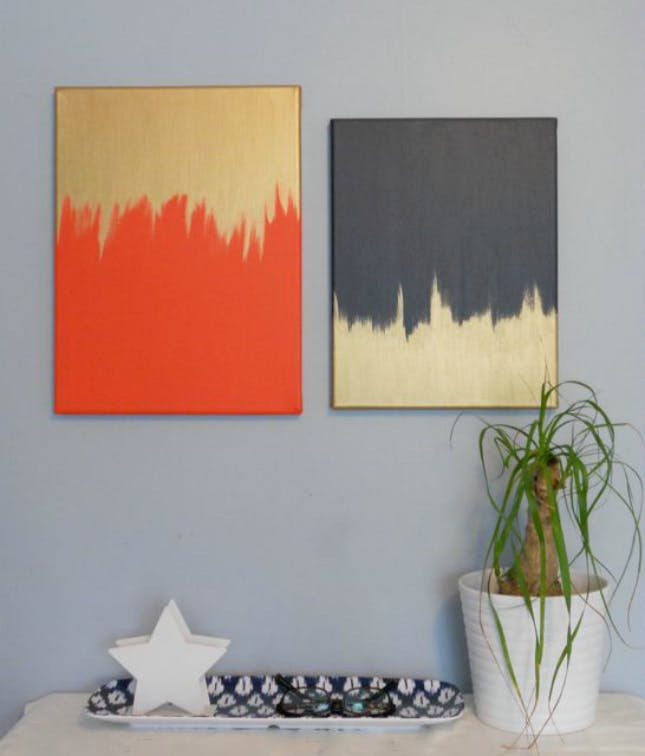 Best ideas about DIY Painting Wall
. Save or Pin 50 Creative Ways to DIY Your Own Wall Art Now.