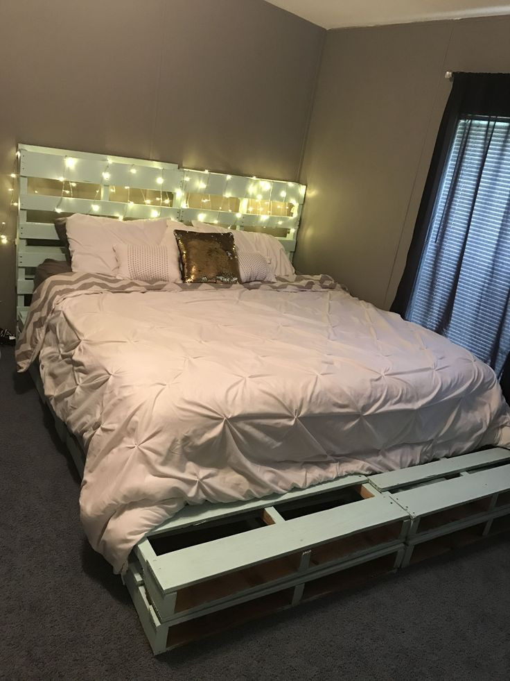 Best ideas about DIY Pallet Bed Frames
. Save or Pin Best 25 Pallet bed frames ideas on Pinterest Now.