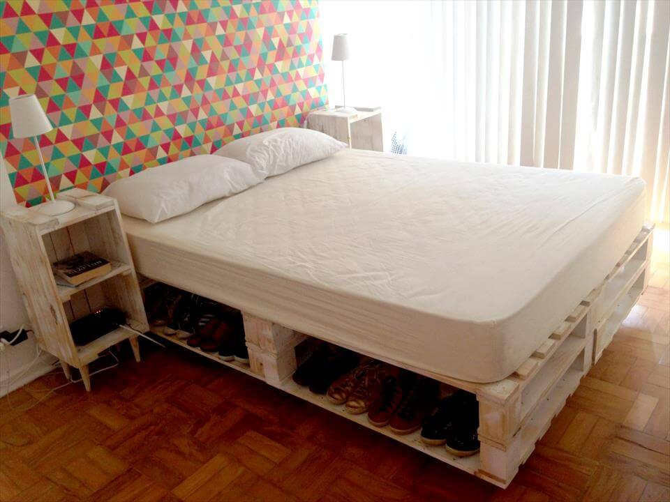 Best ideas about DIY Pallet Bed With Storage
. Save or Pin 130 Inspired Wood Pallet Projects Now.