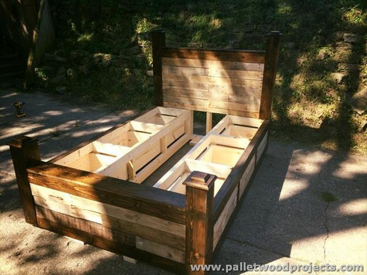 Best ideas about DIY Pallet Bed With Storage
. Save or Pin Pallet Bed with Storage Plans Now.