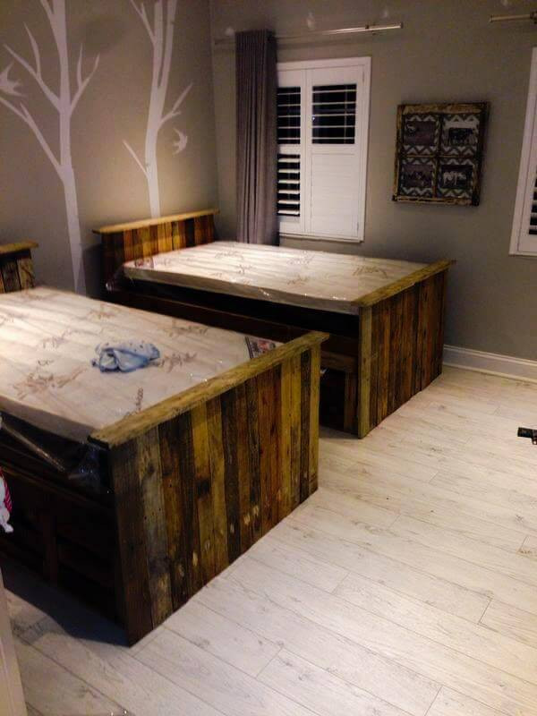 Best ideas about DIY Pallet Bed With Storage
. Save or Pin DIY Pallet Beds with Storage Now.