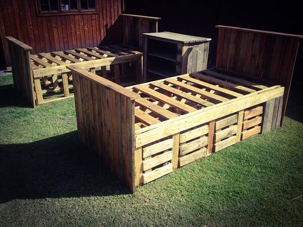 Best ideas about DIY Pallet Bed With Storage
. Save or Pin DIY Pallet Beds with Storage Now.