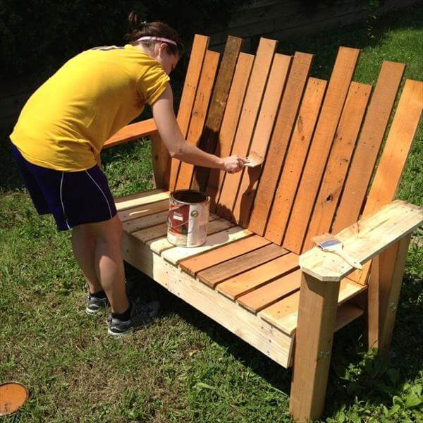 Best ideas about DIY Pallet Bench
. Save or Pin 10 DIY Well Designed Pallet Bench Ideas Now.