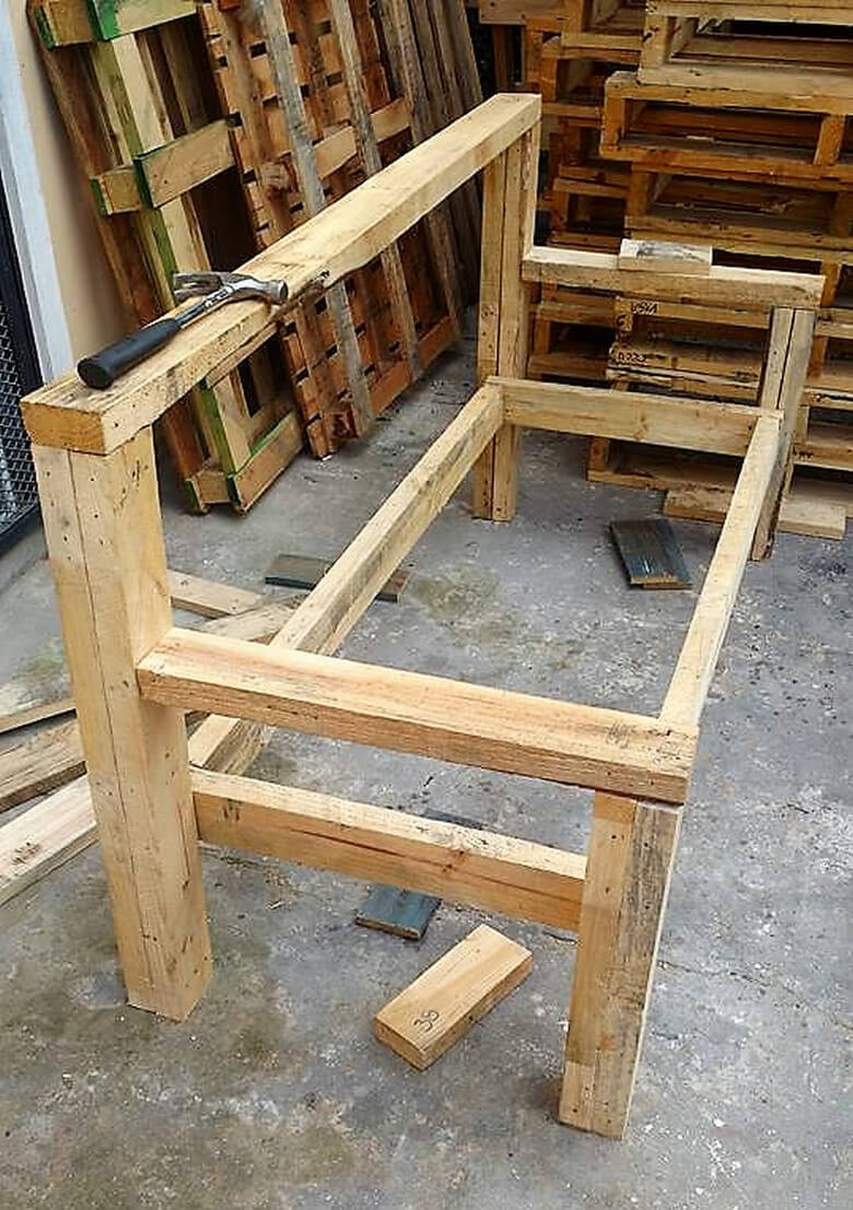 Best ideas about DIY Pallet Bench
. Save or Pin DIY Recycled Wood Pallet Bench Plan Now.