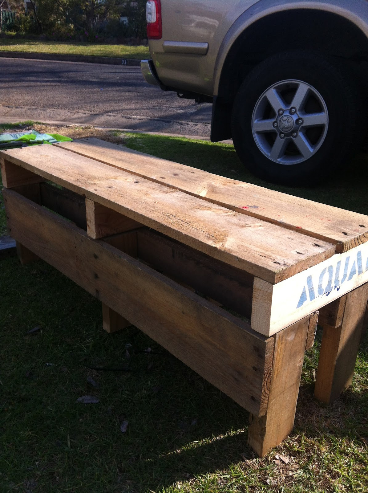 Best ideas about DIY Pallet Bench
. Save or Pin Sustainable living DIY pallet bench seat step by step Now.