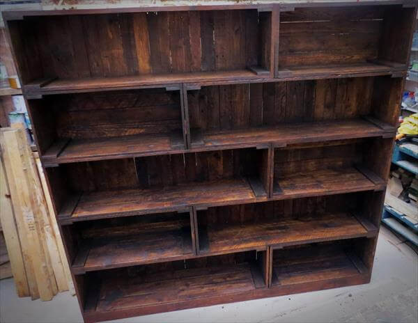 Best ideas about DIY Pallet Bookshelf
. Save or Pin Pallet Bookcase Now.