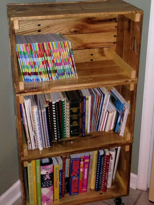 Best ideas about DIY Pallet Bookshelf
. Save or Pin DIY Bookshelf Ideas with Pallet Wood Now.