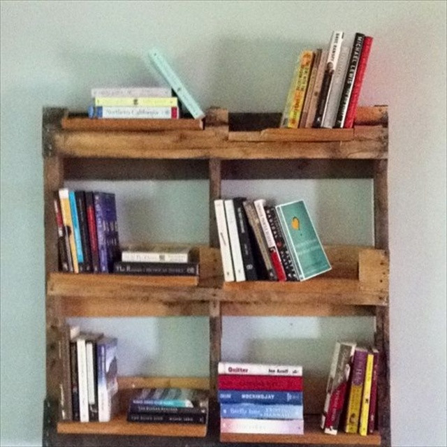 Best ideas about DIY Pallet Bookshelf
. Save or Pin DIY Bookshelf Ideas with Pallet Wood Now.