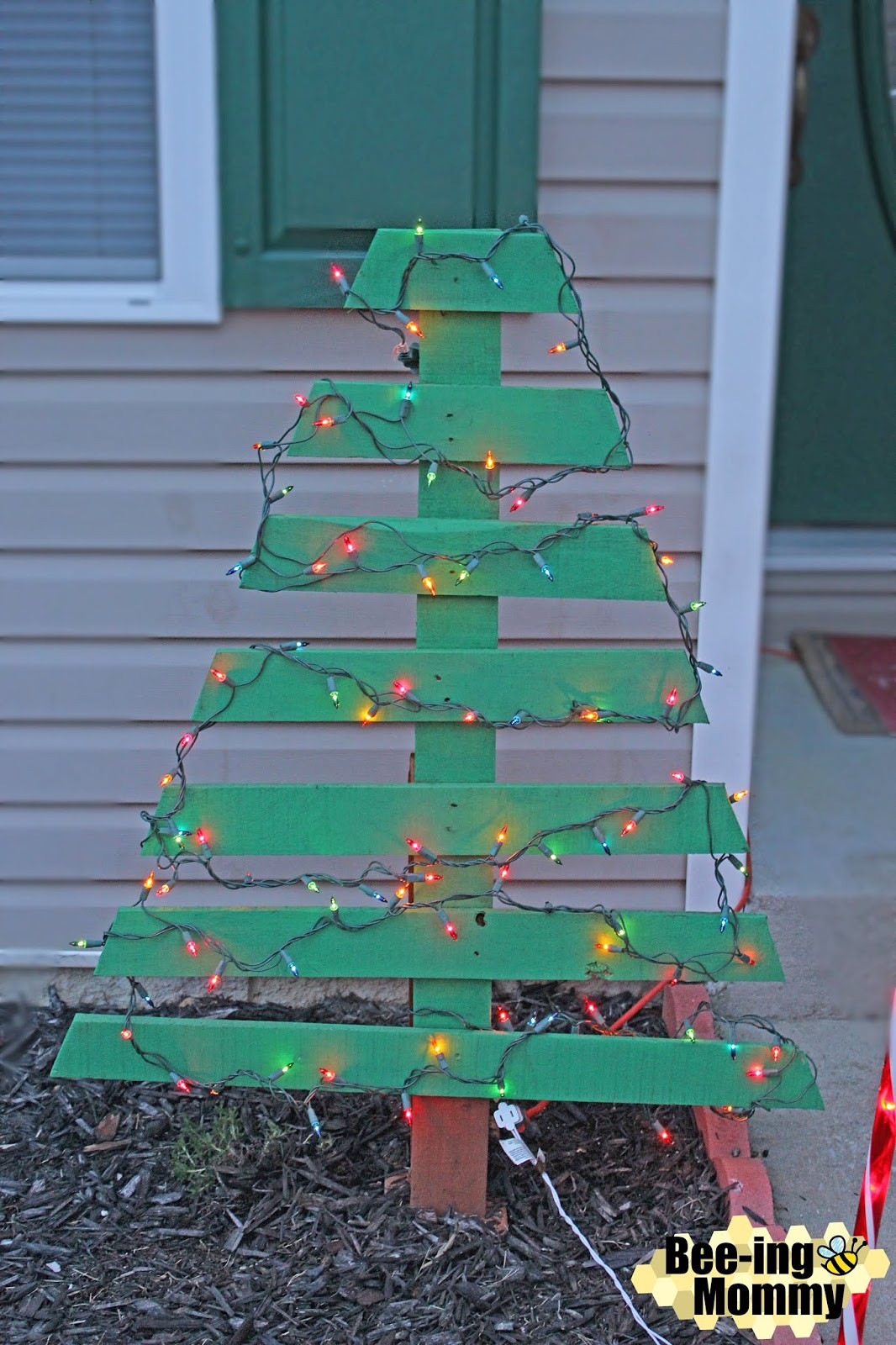 Best ideas about DIY Pallet Christmas Tree
. Save or Pin Bee ing Mommy Blog DIY Pallet Christmas Tree Holiday Decor Now.