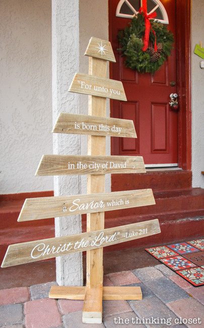 Best ideas about DIY Pallet Christmas Tree
. Save or Pin DIY Rustic Pallet Christmas Tree & Free Silhouette Cut File Now.