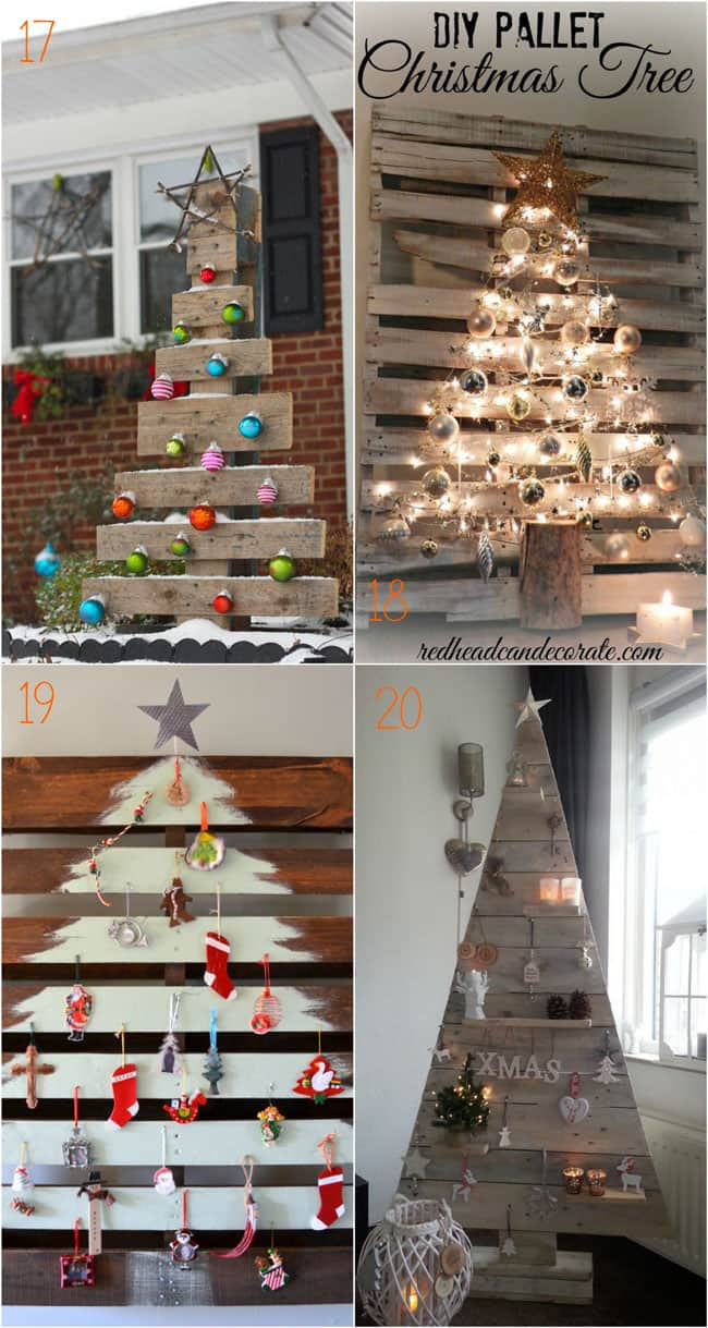 Best ideas about DIY Pallet Christmas Tree
. Save or Pin 38 Amazing Christmas Tree Ideas A Piece of Rainbow Now.