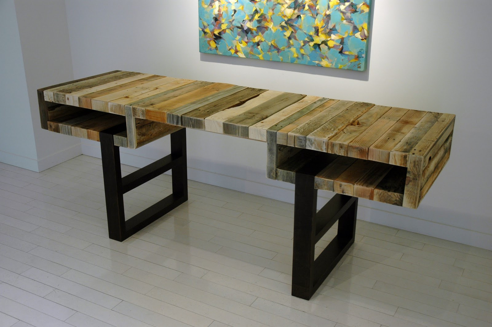 Best ideas about DIY Pallet Desk
. Save or Pin HALL Now.