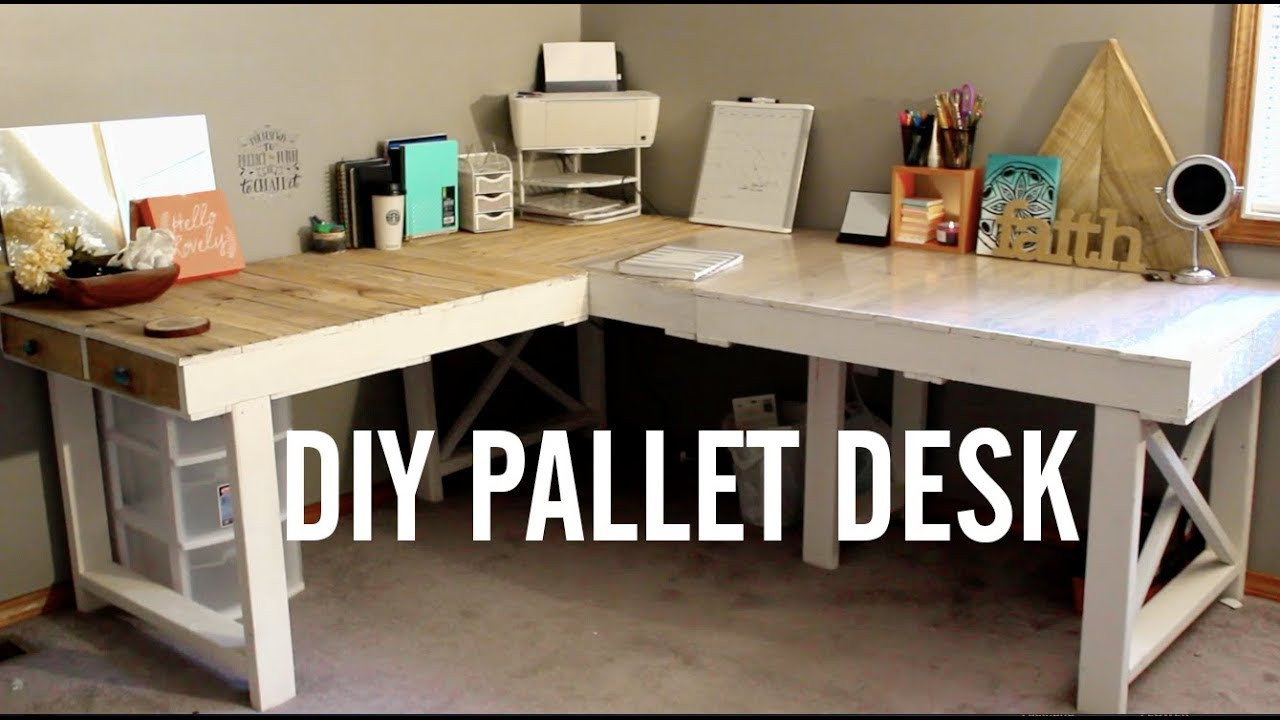 Best ideas about DIY Pallet Desks
. Save or Pin DIY Pallet Desk Now.