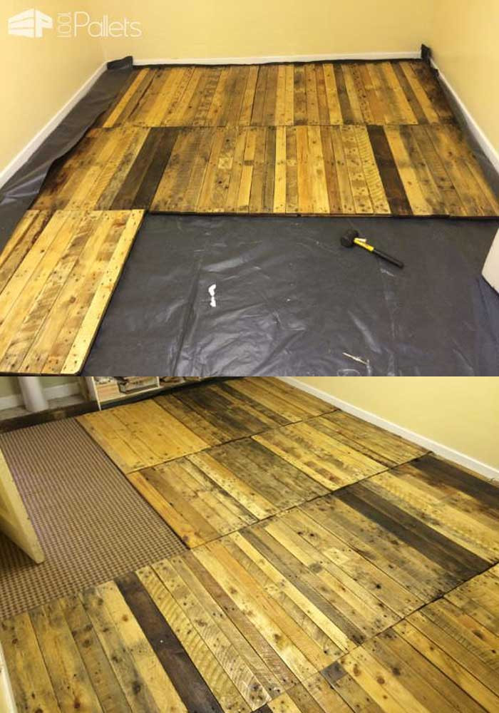 Best ideas about DIY Pallet Floor
. Save or Pin Easy to Build Wood Pallet Flooring at No Cost DIY Design Now.