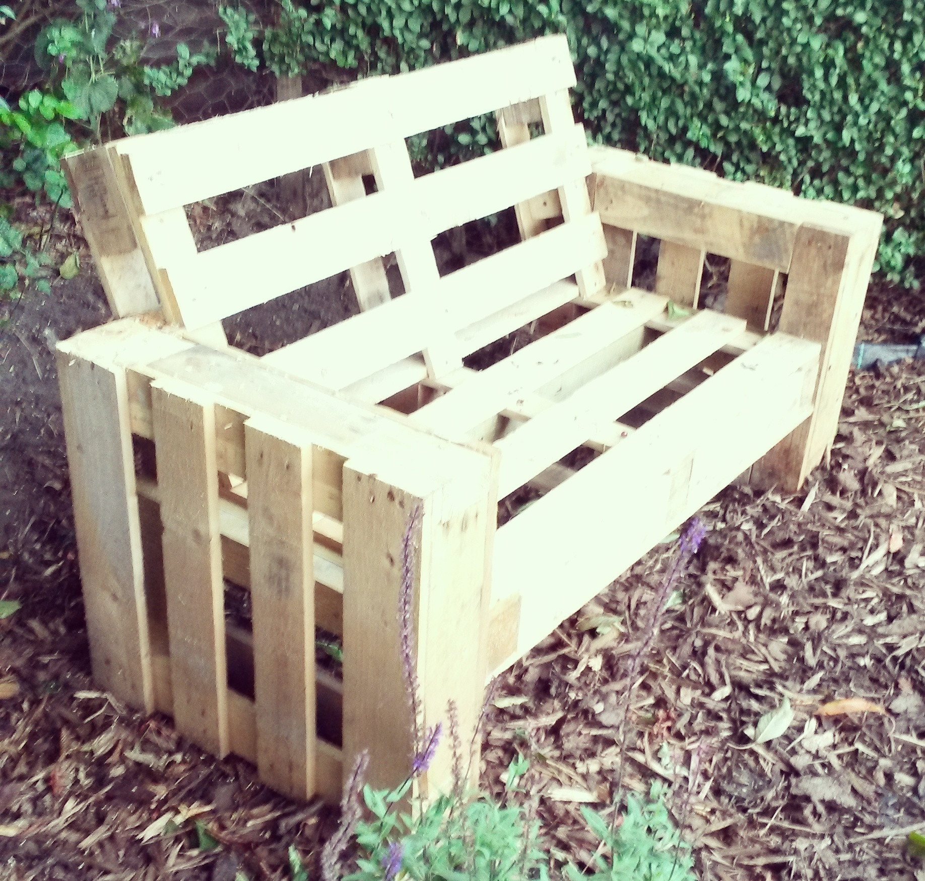 Best ideas about DIY Pallet Furniture
. Save or Pin DIY Pallet Sofa 4 Steps with Now.