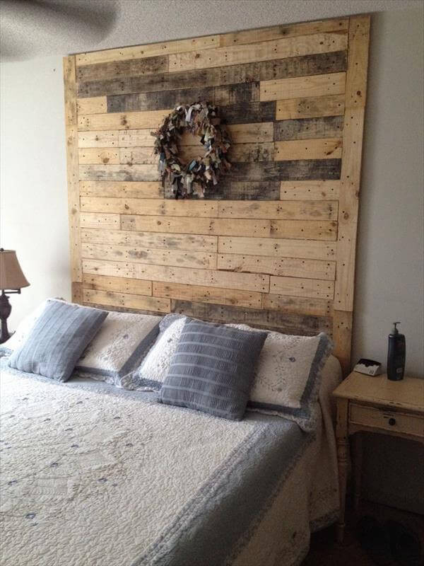 Best ideas about DIY Pallet Headboard
. Save or Pin 40 Recycled DIY Pallet Headboard Ideas Now.