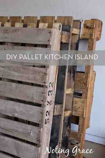 Best ideas about DIY Pallet Kitchen Island
. Save or Pin DIY Kitchen Island Made of Pallets Curbly Now.