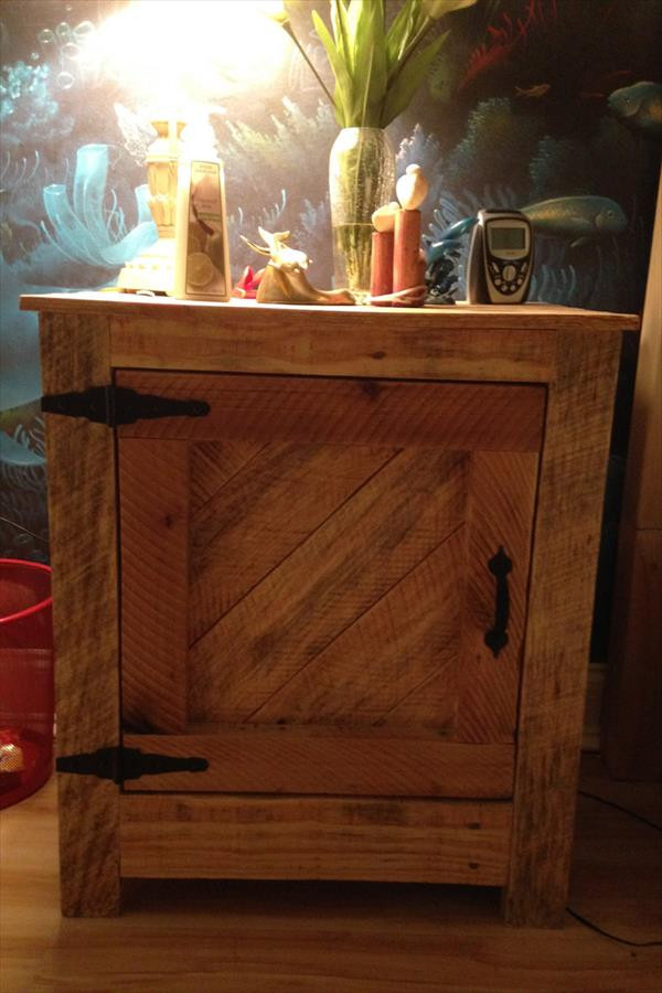 Best ideas about DIY Pallet Nightstand
. Save or Pin DIY Pallet Nightstand Reclaimed Now.