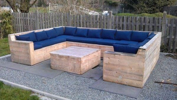 Best ideas about DIY Pallet Patio Furniture Instructions
. Save or Pin DIY Pallet Sectional Patio Furniture Now.
