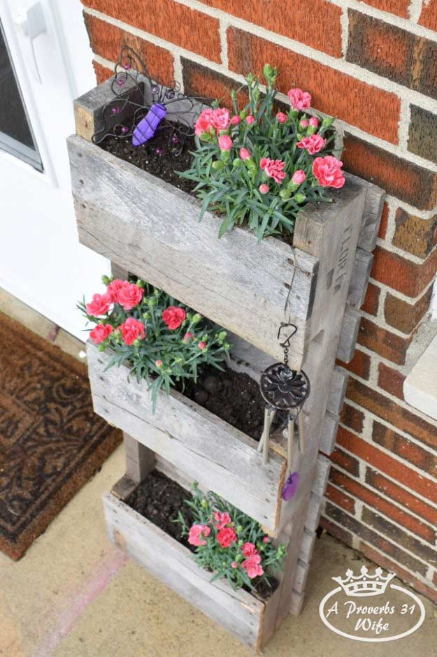Best ideas about DIY Pallet Planter
. Save or Pin 32 Best DIY Pallet and Wood Planter Box Ideas and Designs Now.
