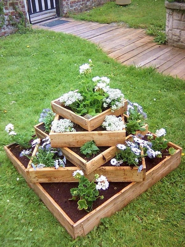 Best ideas about DIY Pallet Planter Box
. Save or Pin 15 DIY Garden Planter Ideas Using Wood Pallets Hative Now.