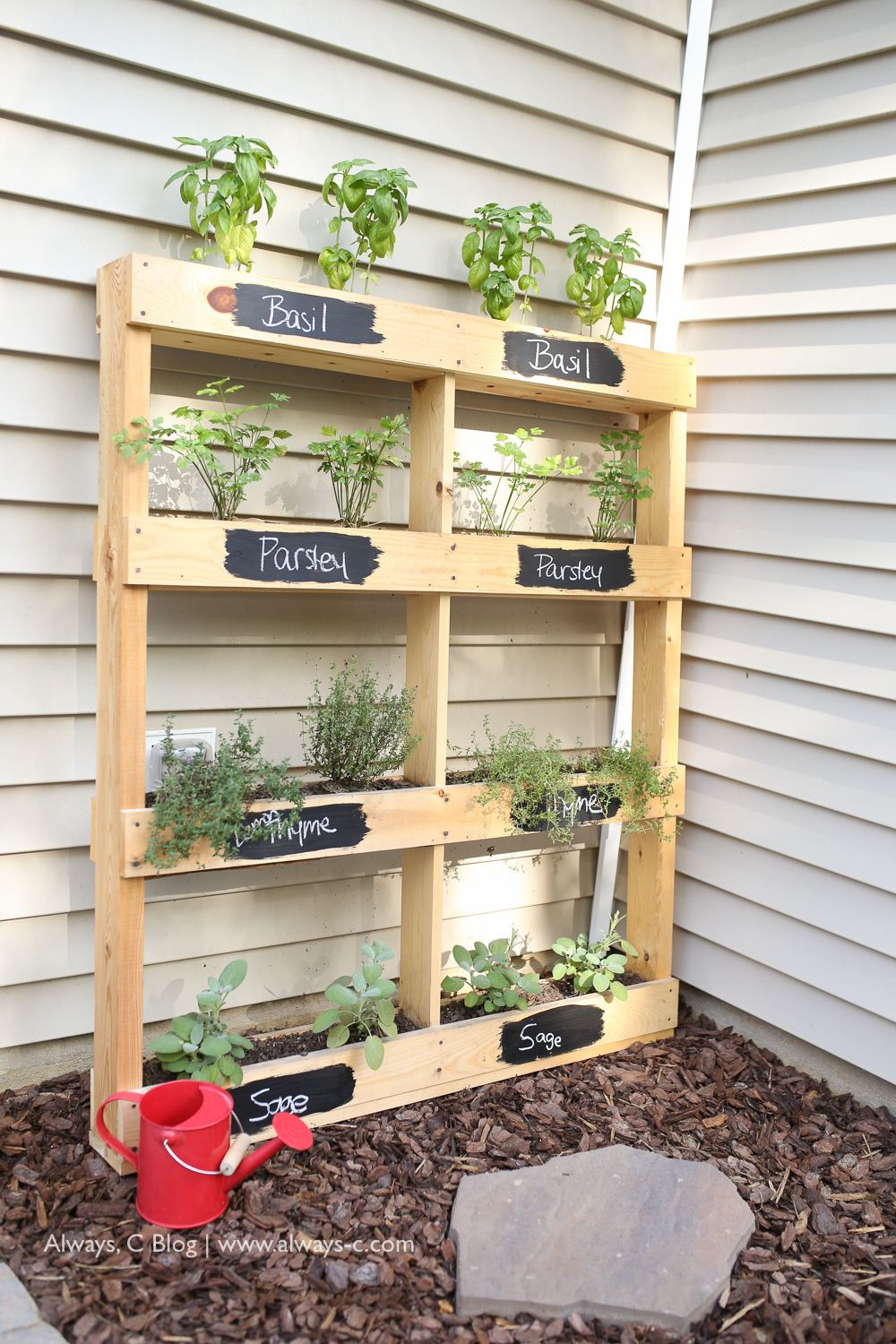 Best ideas about DIY Pallet Planter
. Save or Pin Pallet Herb Garden DIY The Pink Lemonade Blog Now.