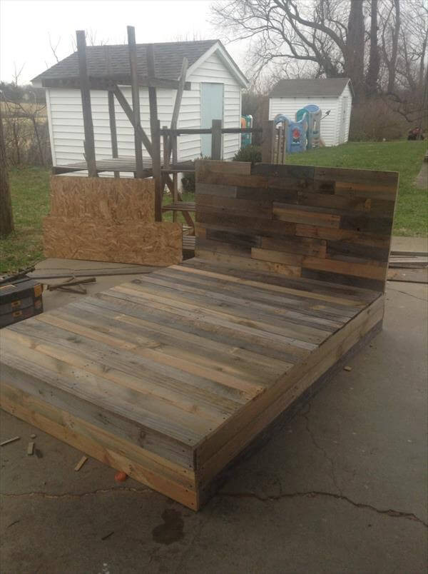 Best ideas about DIY Pallet Platform Bed
. Save or Pin 1000 images about Pallet Bed on Pinterest Now.