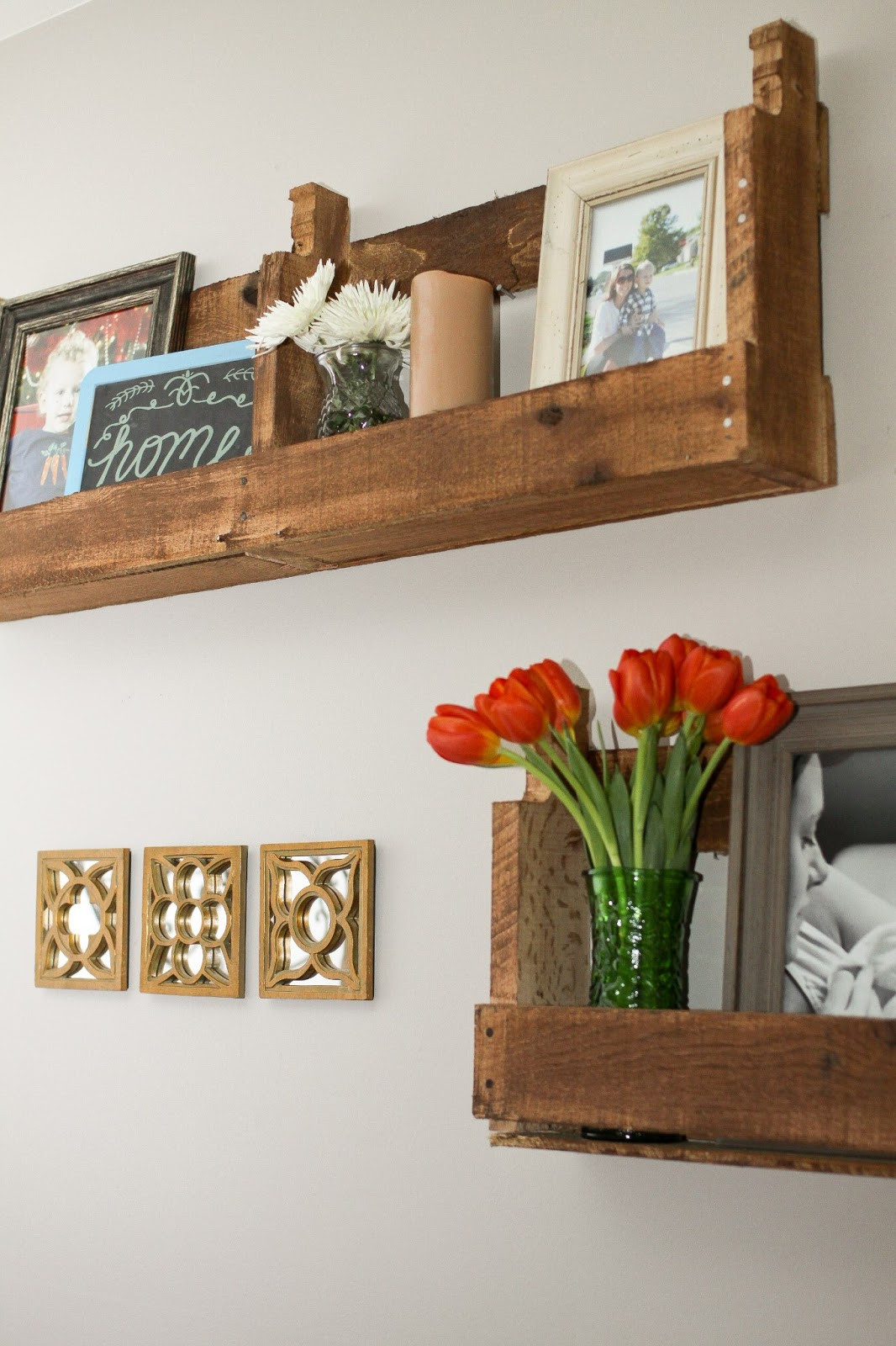 Best ideas about DIY Pallet Shelves
. Save or Pin I Love You More Than Carrots DIY Rustic Pallet Shelves Now.