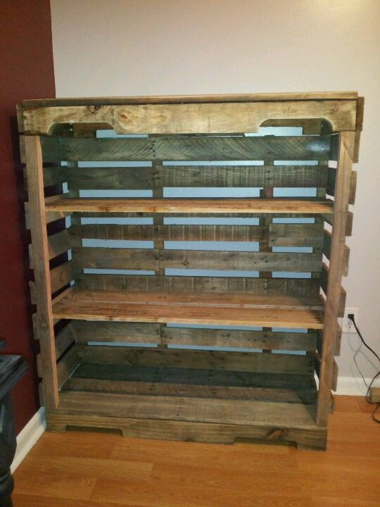 Best ideas about DIY Pallet Shelves
. Save or Pin Diy pallet Pallet shelves and Pallets on Pinterest Now.