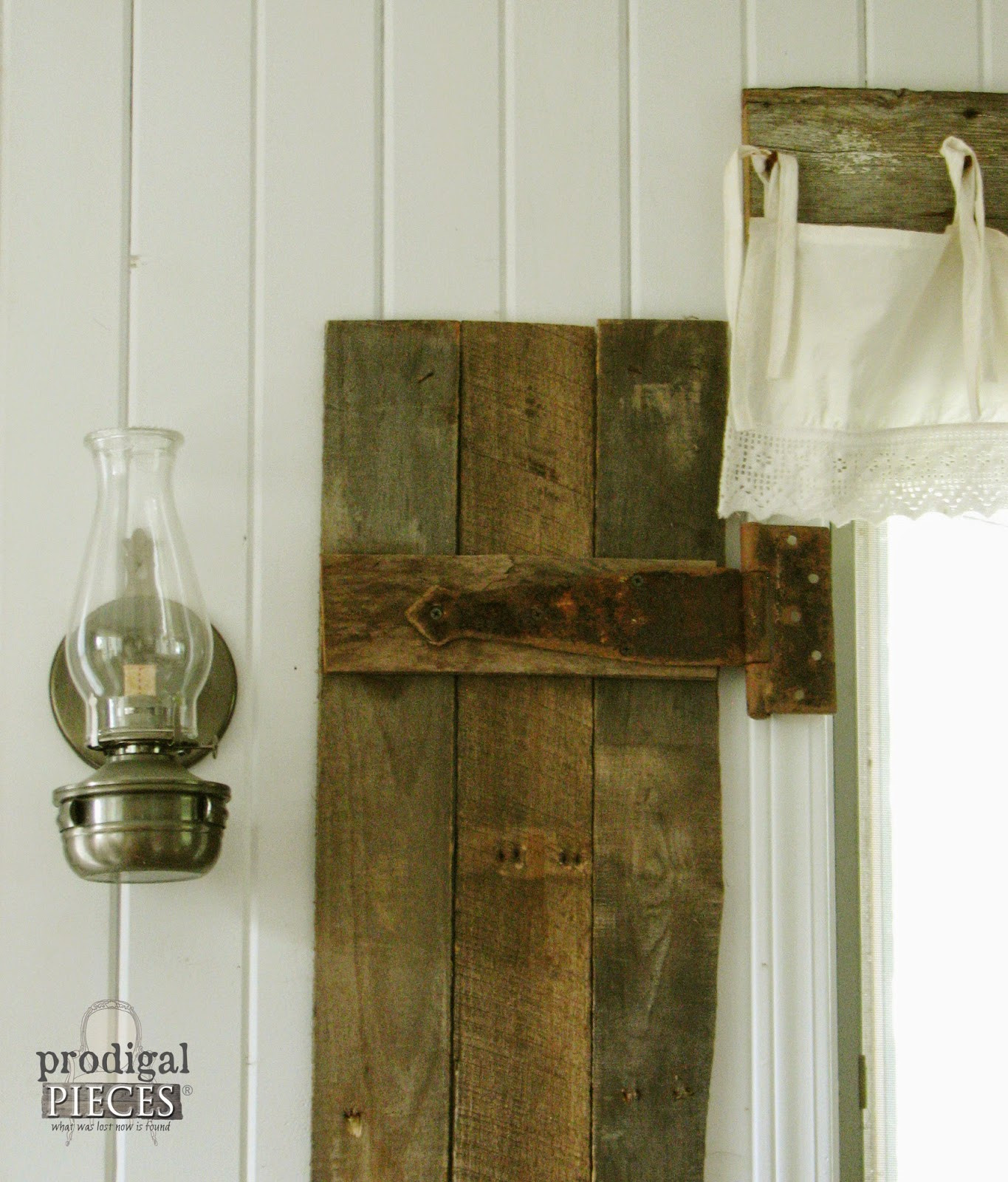 Best ideas about DIY Pallet Shutters
. Save or Pin DIY Barn Wood Shutters from Pallets Prodigal Pieces Now.