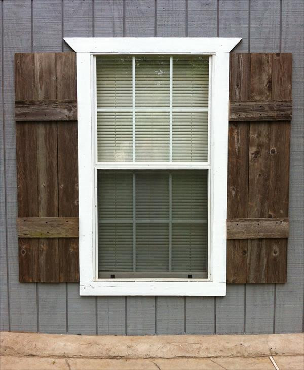 Best ideas about DIY Pallet Shutters
. Save or Pin DIY Shutters for Interior or Exterior Now.