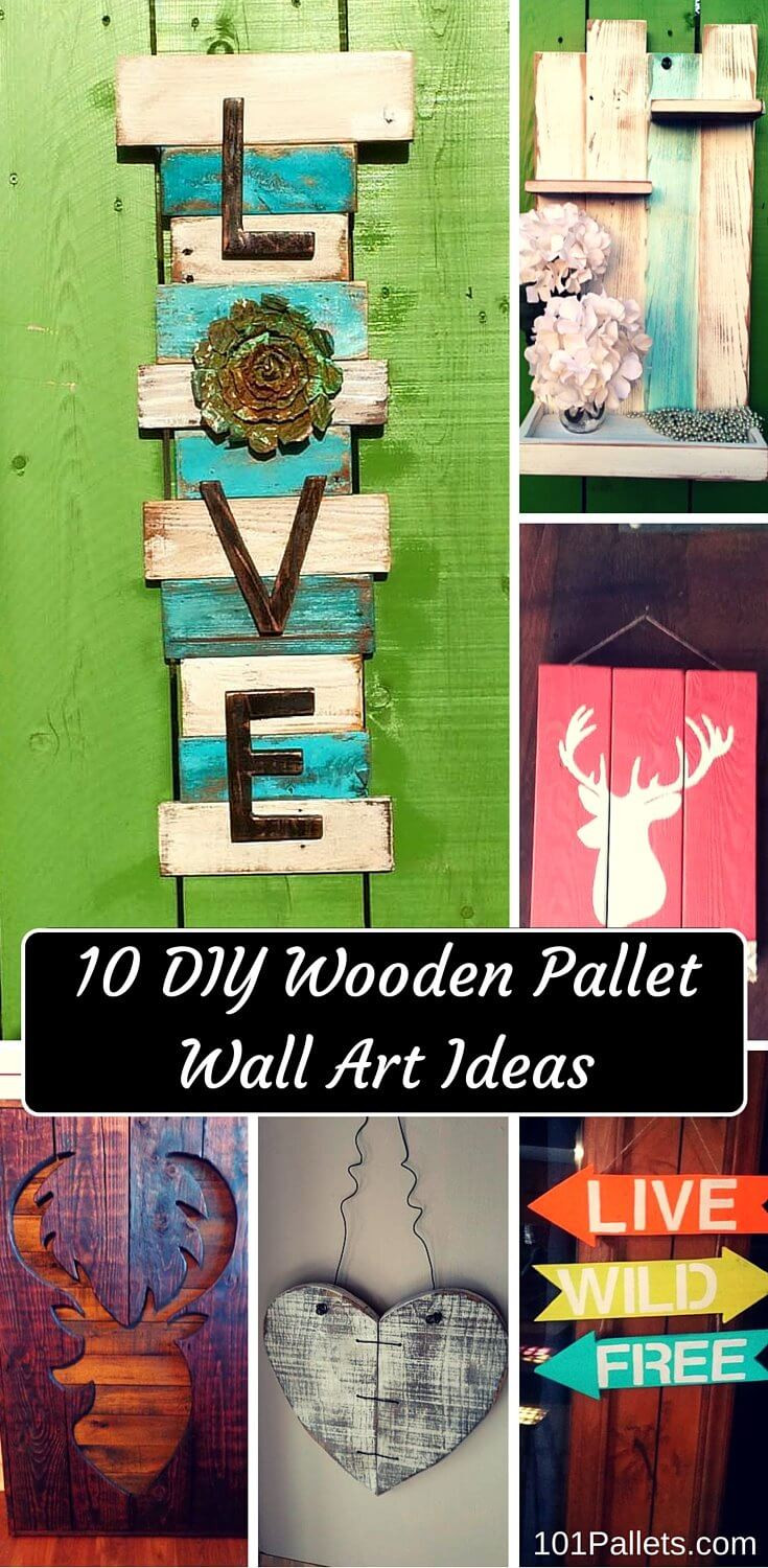 Best ideas about DIY Pallet Wall Art
. Save or Pin 10 DIY Wooden Pallet Wall Art Ideas Now.