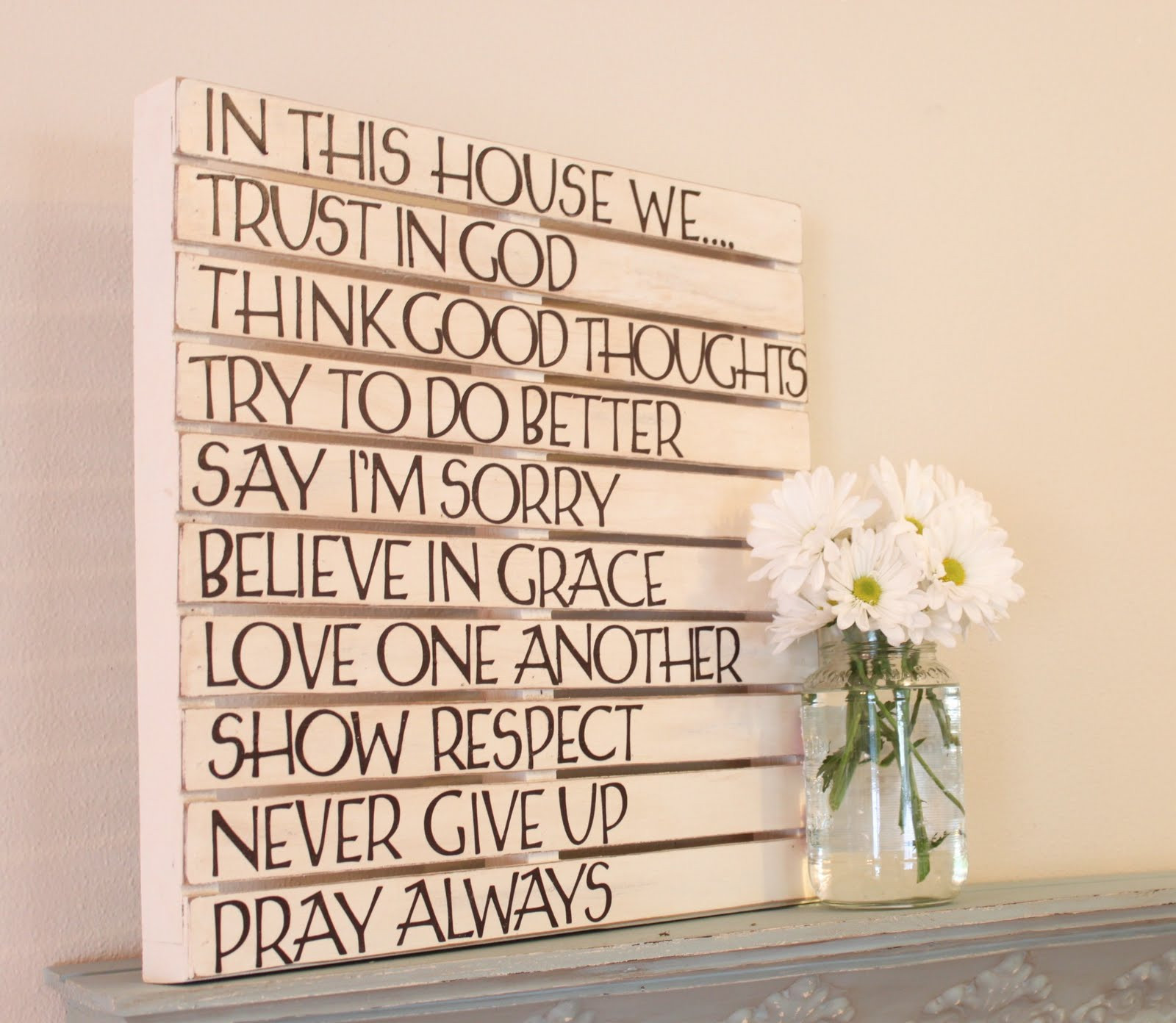 Best ideas about DIY Pallet Wall Art
. Save or Pin DIY Pallet Wall Art Love of Family & Home Now.