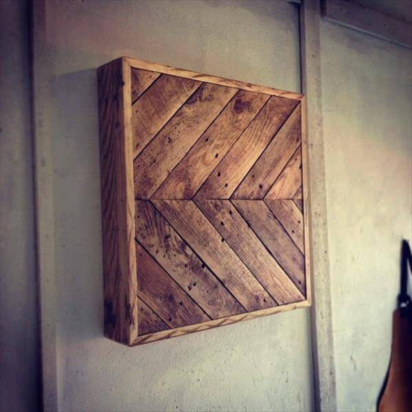 Best ideas about DIY Pallet Wall Art
. Save or Pin DIY Chevron Pallet Wall Art Now.