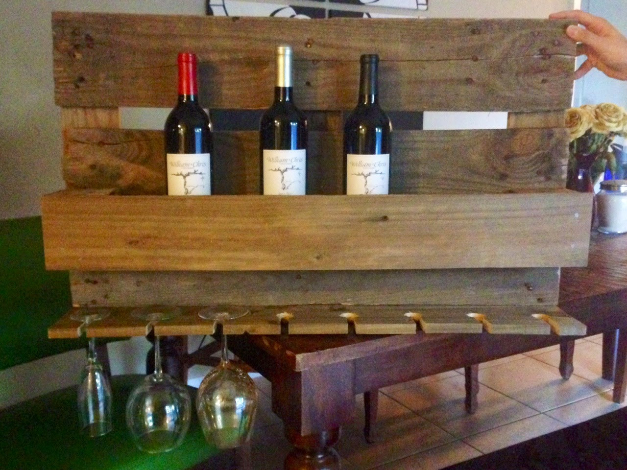 Best ideas about DIY Pallet Wine Rack
. Save or Pin Pots Pans & Paintbrushes DIY Pallet Wine Rack Now.