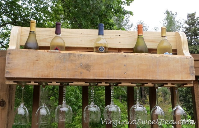 Best ideas about DIY Pallet Wine Rack
. Save or Pin DIY Pallet Wine Rack Sweet Pea Now.