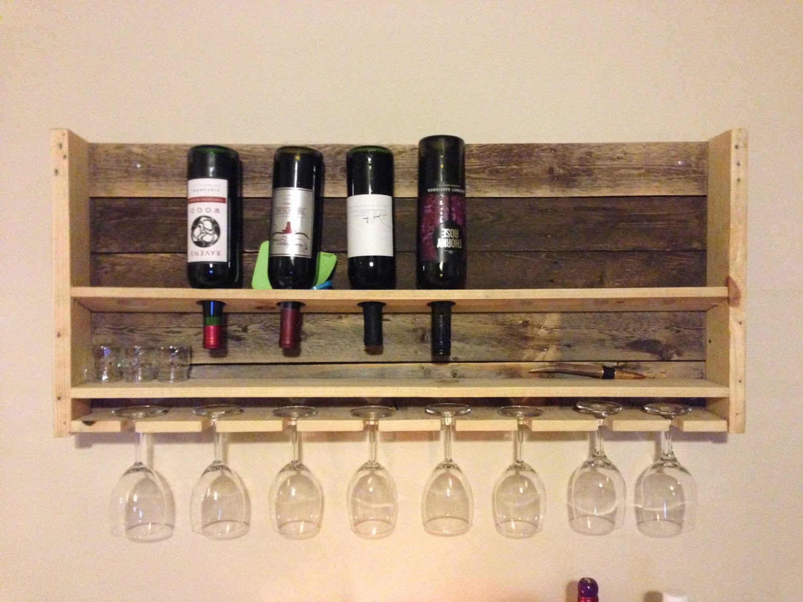 Best ideas about DIY Pallet Wine Rack
. Save or Pin Pots Pans & Paintbrushes DIY Pallet Wine Rack Now.