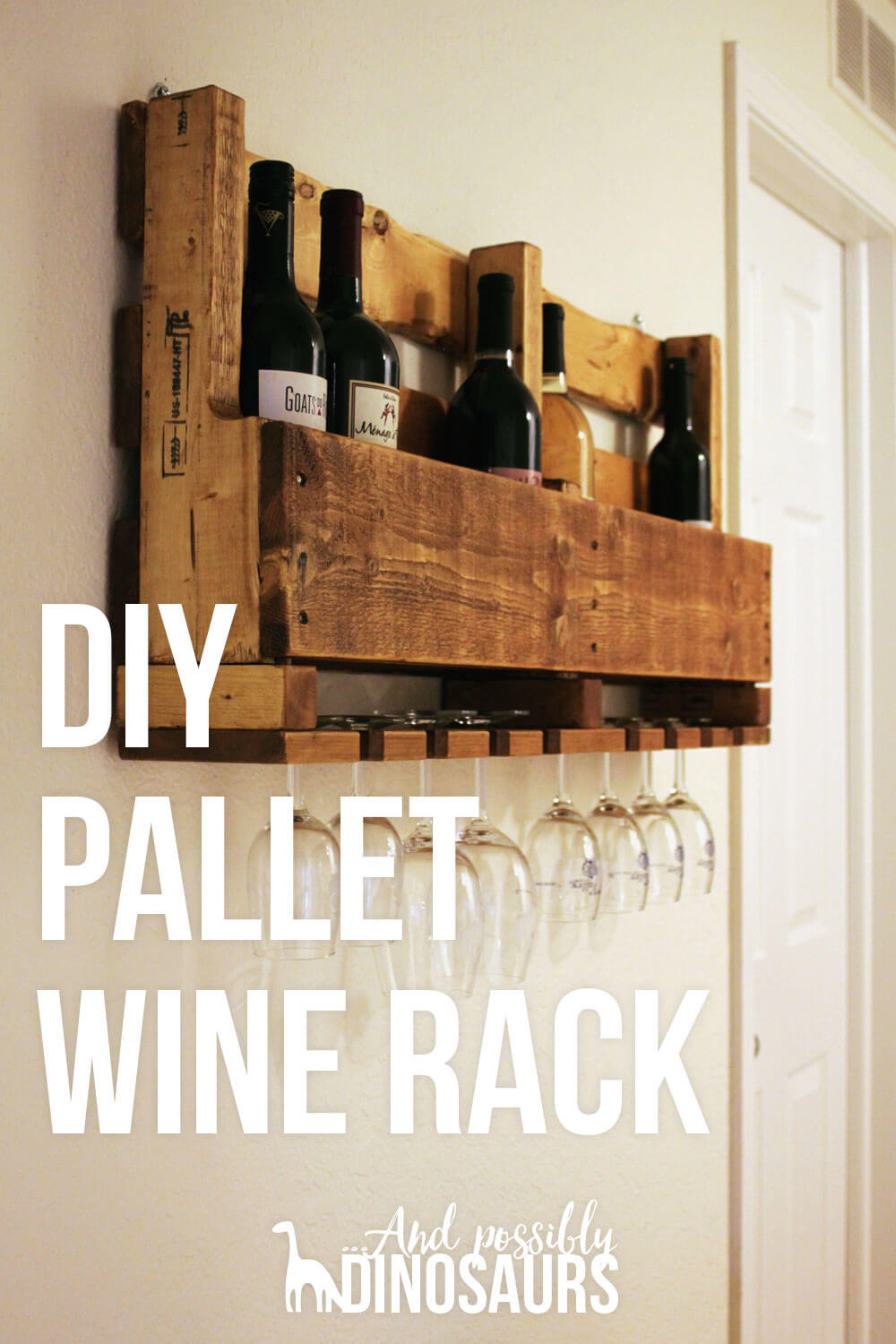 Best ideas about DIY Pallet Wine Racks
. Save or Pin DIY Wine Rack from a Pallet And Possibly Dinosaurs Now.