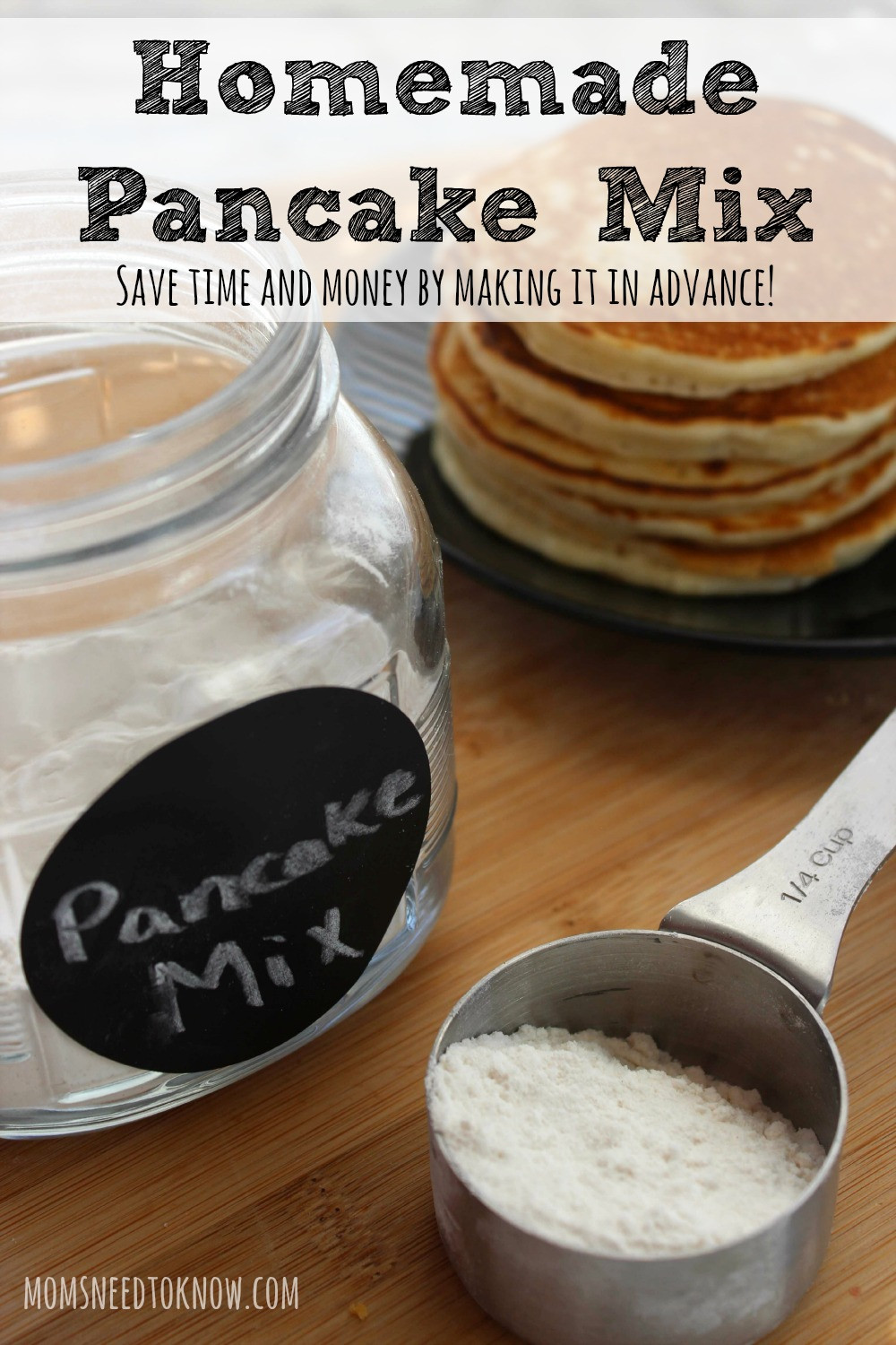 Best ideas about DIY Pancake Mix
. Save or Pin How To Make Your Own Homemade Pancake Mix Now.