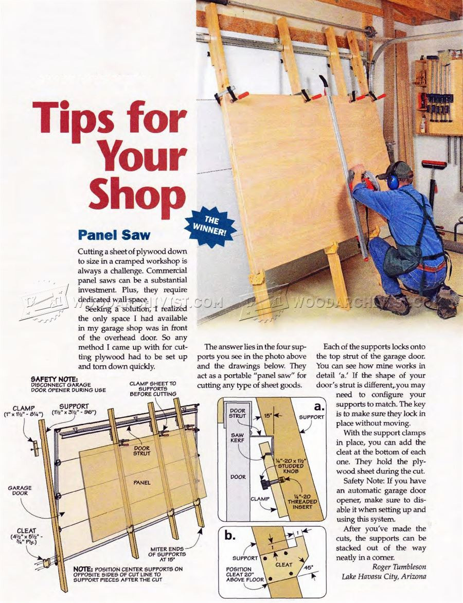 Best ideas about DIY Panel Saw Plans
. Save or Pin DIY Panel Saw • WoodArchivist Now.