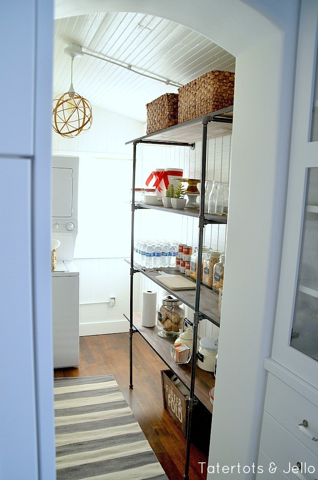 Best ideas about DIY Pantry Shelves
. Save or Pin Super Easy Industrial Shelving DIY [ LowesCreator Now.