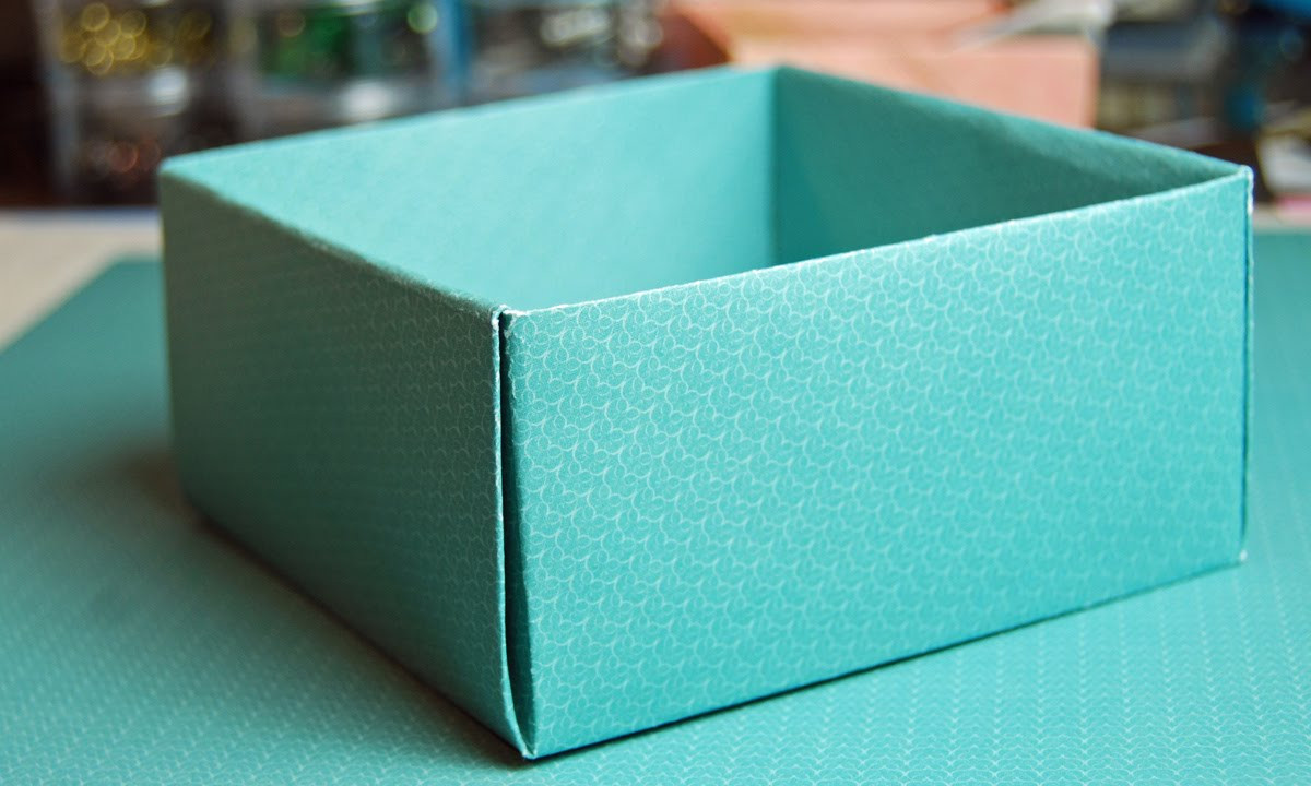 Best ideas about DIY Paper Box
. Save or Pin How to make a Cute BOX with Paper Now.